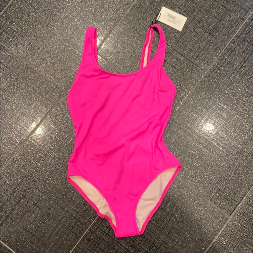 Solid and striped one piece . THE ANNE MARIE.